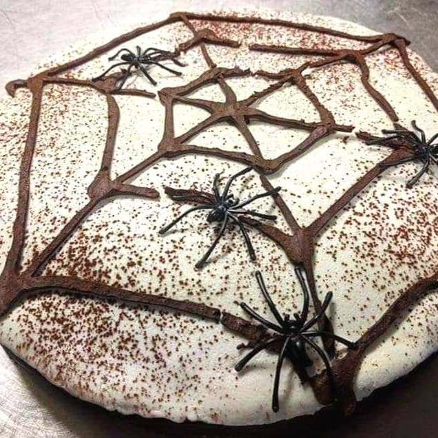 Spooky taart